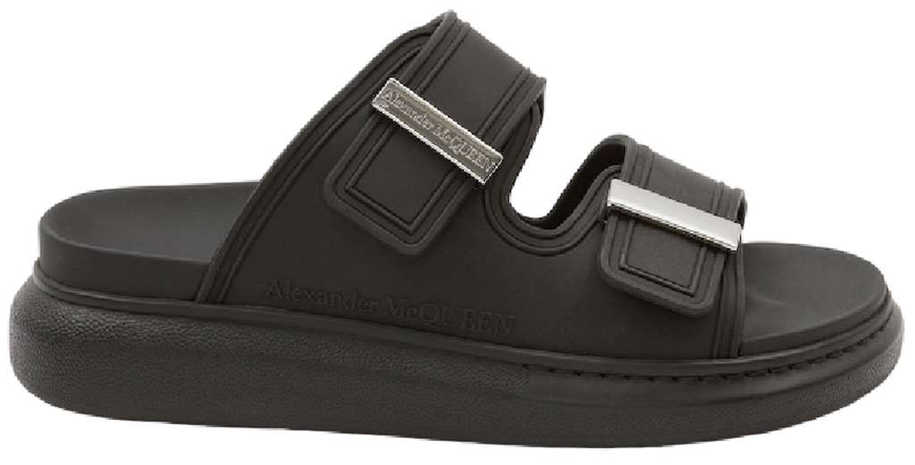 Dép Alexander McQueen Hybrid Slide 'Black' 658063W4Z511081