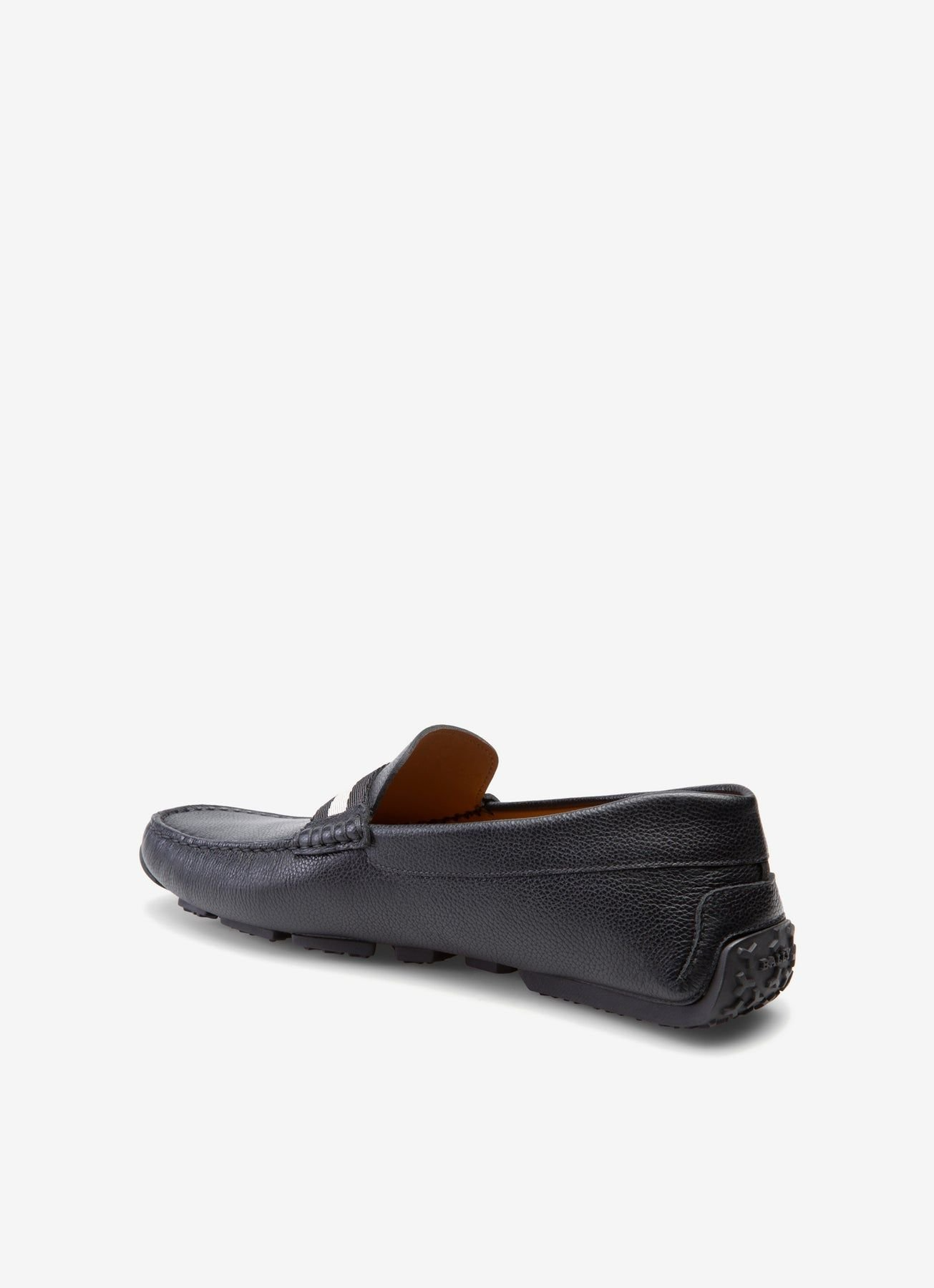 Giày Bally Suede Pearce Driver Moccasins 'Navy' 6206908 - Ảnh 3