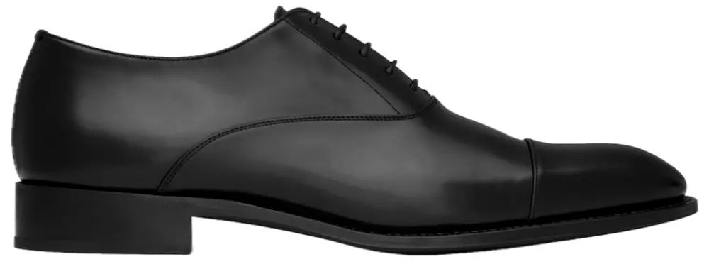 Giày Saint Laurent Adrien Oxfords 'Black' 838021AAE5G1000