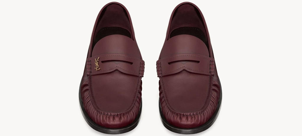 Alternative view of Giày Saint Laurent Loafers 'Vendome Red' 820648AAELH6826