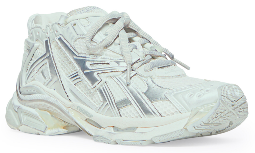 Alternative view of Giày Balenciaga x Adidas Runner ‘Silver’ 677403-W3RBL-8100