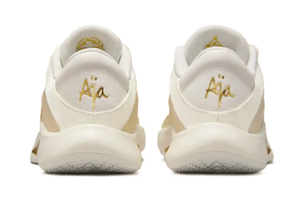 Giày Nike A’ja Wilson A’One ‘Gold Dynasty’ FZ8605-102 - Ảnh 4