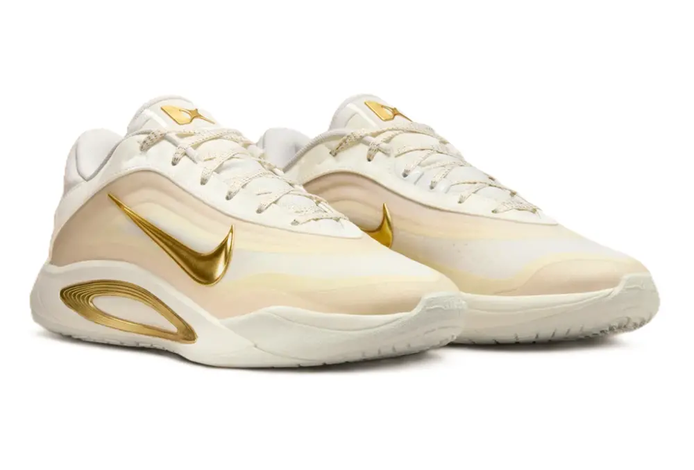 Giày Nike A’ja Wilson A’One ‘Gold Dynasty’ FZ8605-102 - Ảnh 3