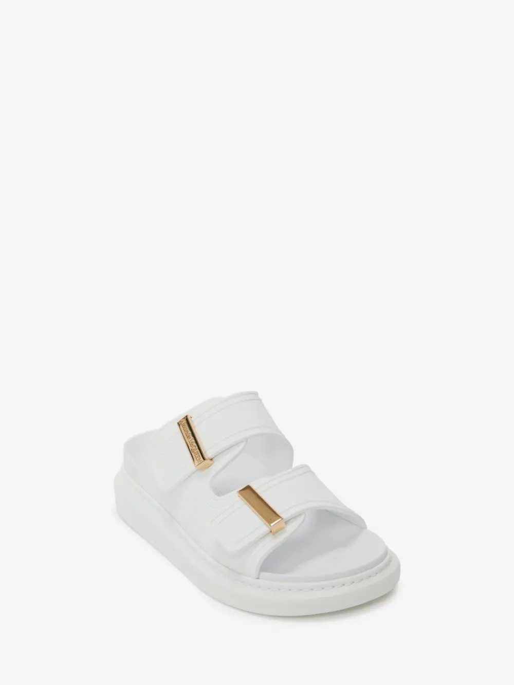 Dép Alexander McQueen Hybrid Slide 'Ivory' 658063W4Z529339 - Ảnh 4