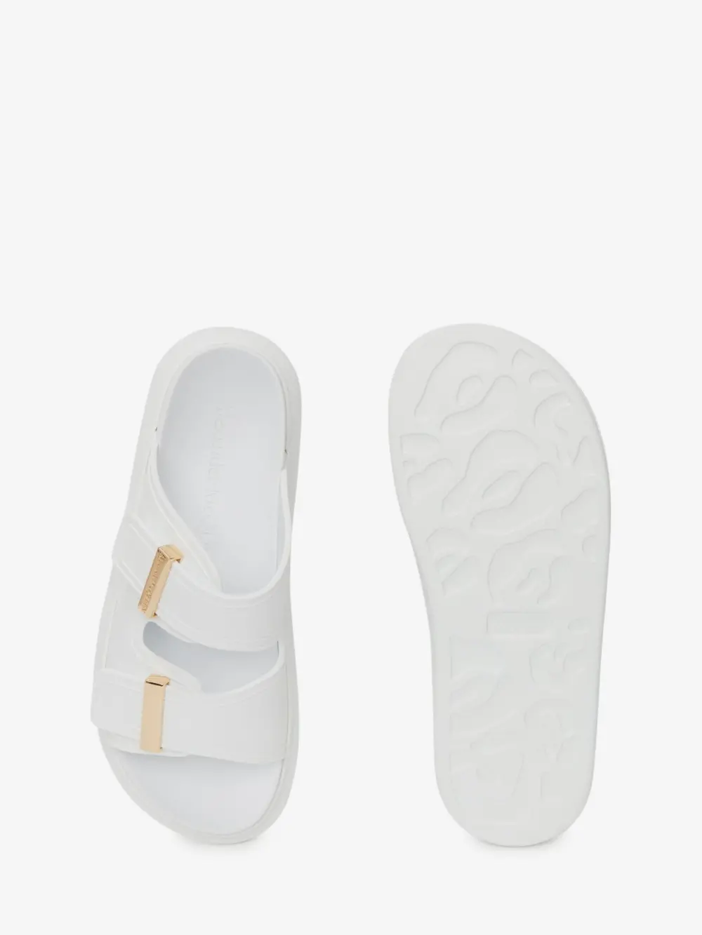 Dép Alexander McQueen Hybrid Slide 'Ivory' 658063W4Z529339 - Ảnh 2