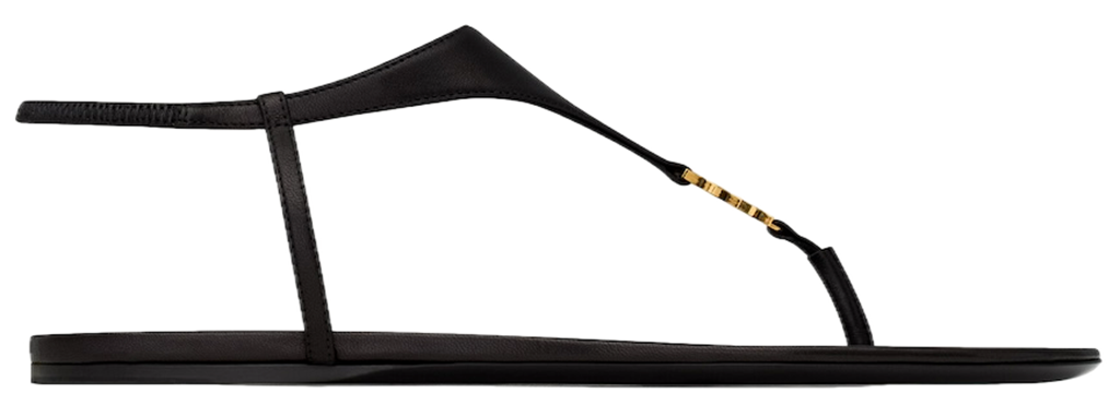 Dép Saint Laurent Cassandra Sandals 'Black' 818293AADF11000