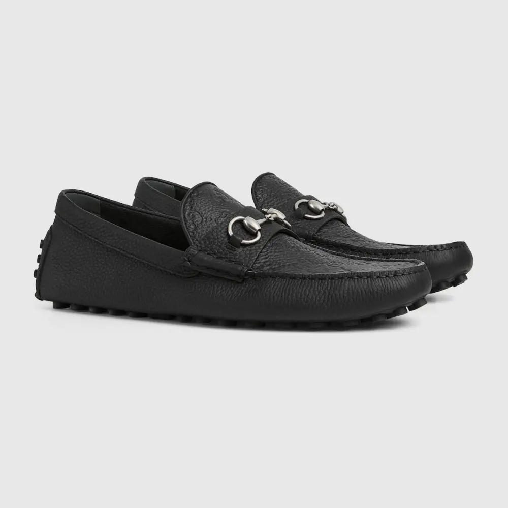 Giày Gucci Driver With Horsebit 'Black' 765859-AADQ4-1000 - Ảnh 3