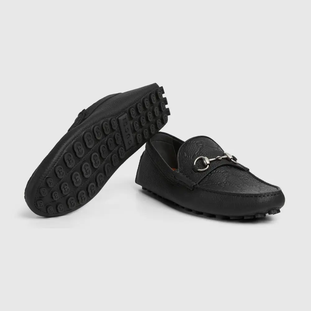 Giày Gucci Driver With Horsebit 'Black' 765859-AADQ4-1000 - Ảnh 6