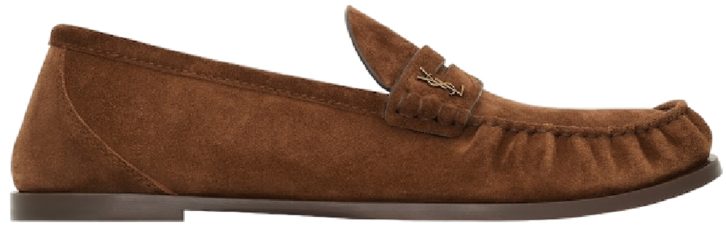 Giày Saint Laurent Loafers In Suede 'Snuff' 8211732OYAA2732