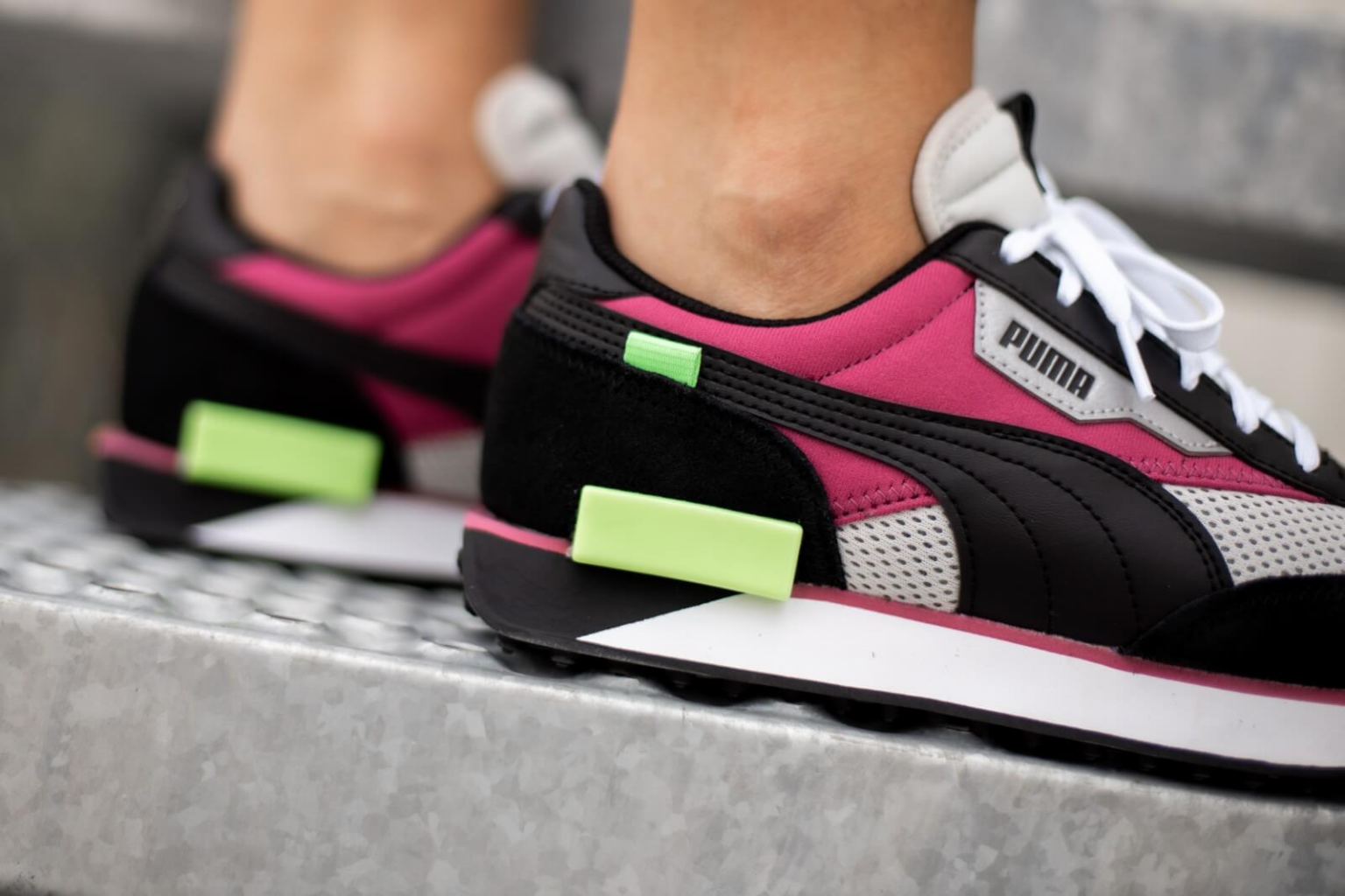 Giày Puma Future Rider Galaxy ‘Gray Violet’ 373385-04 - Ảnh 3