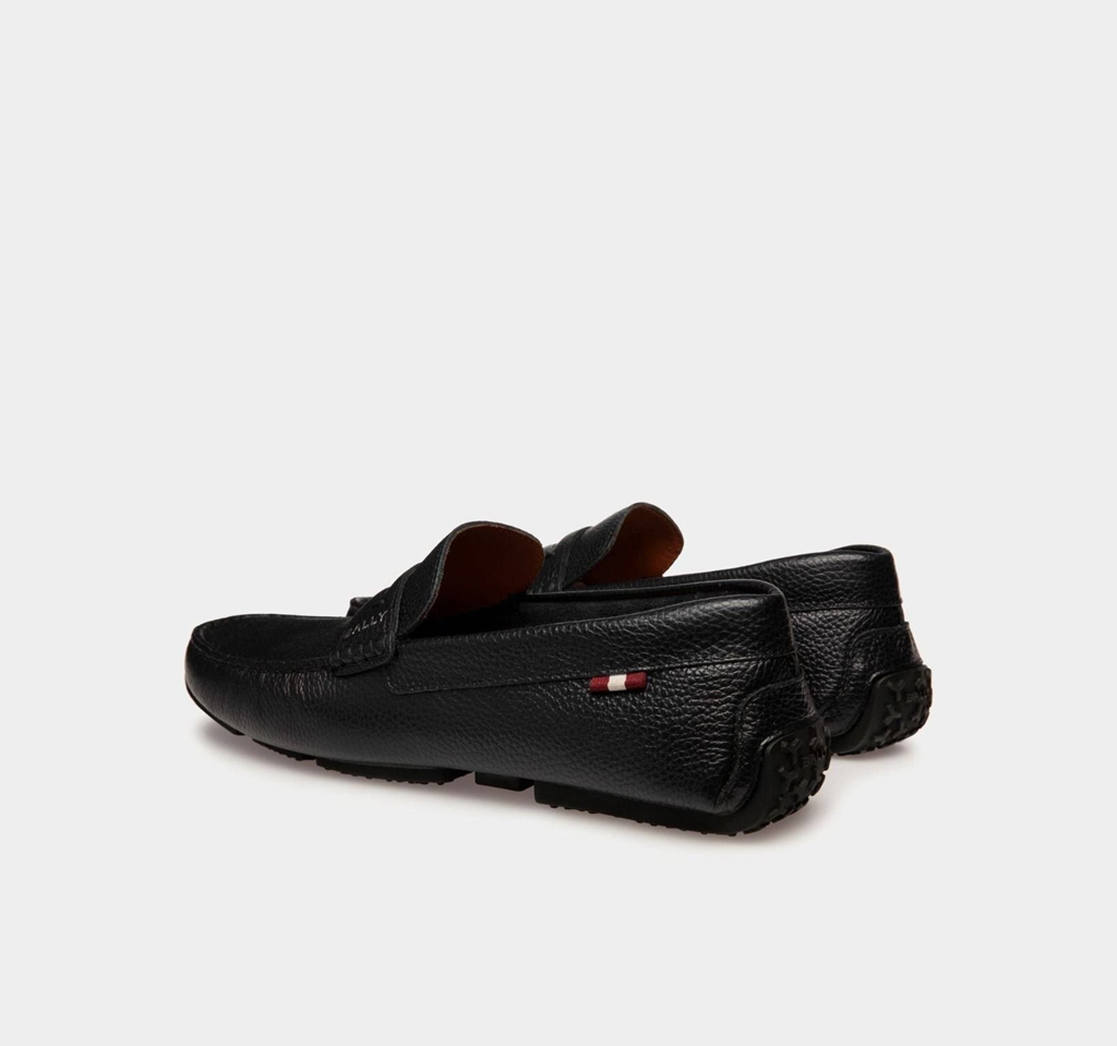 Giày Bally Pilot Driver ‘Black’ 6308938 - Ảnh 3