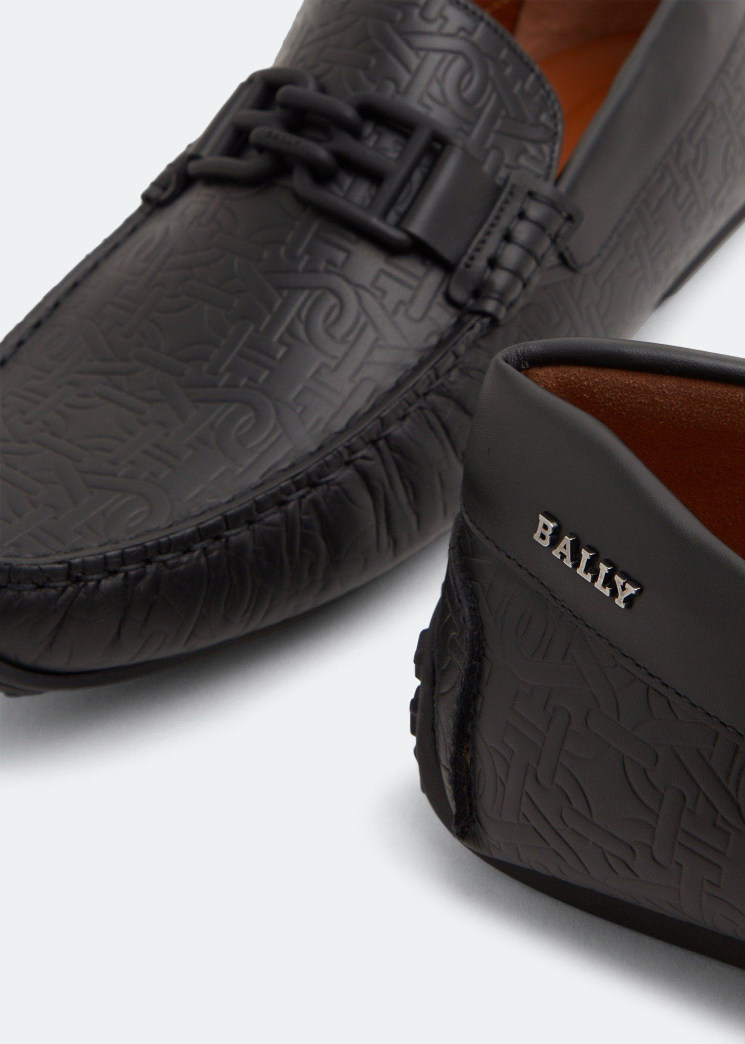 Giày Bally Parsal Loafer 'Black' 6239891 - Ảnh 4