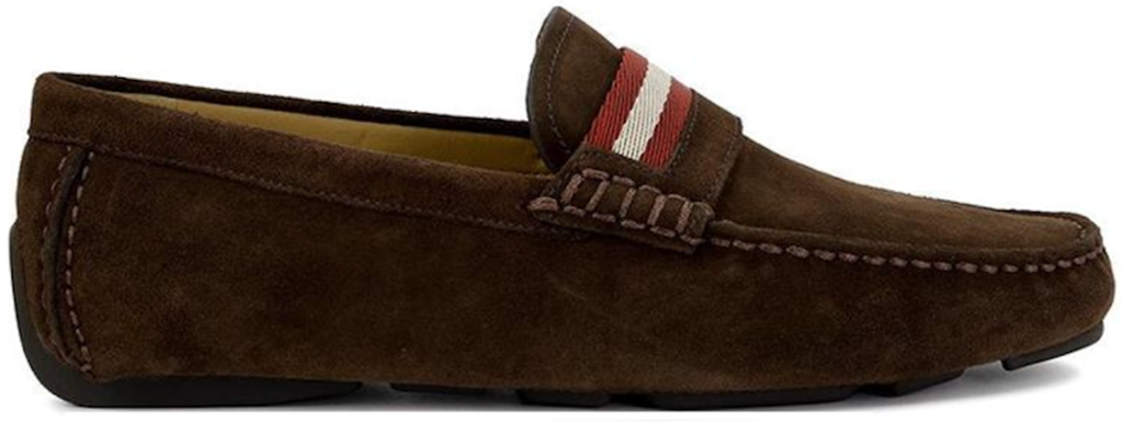 Giày Bally Moccasin Suede 'Brown' 6182141