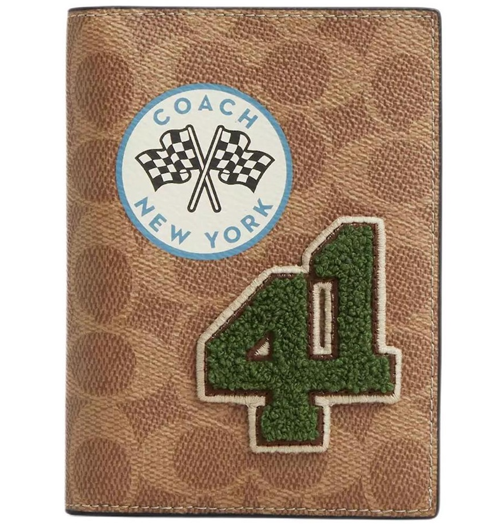 Ví Coach Mini Card Holder 'Brown' CY903-QBTAM