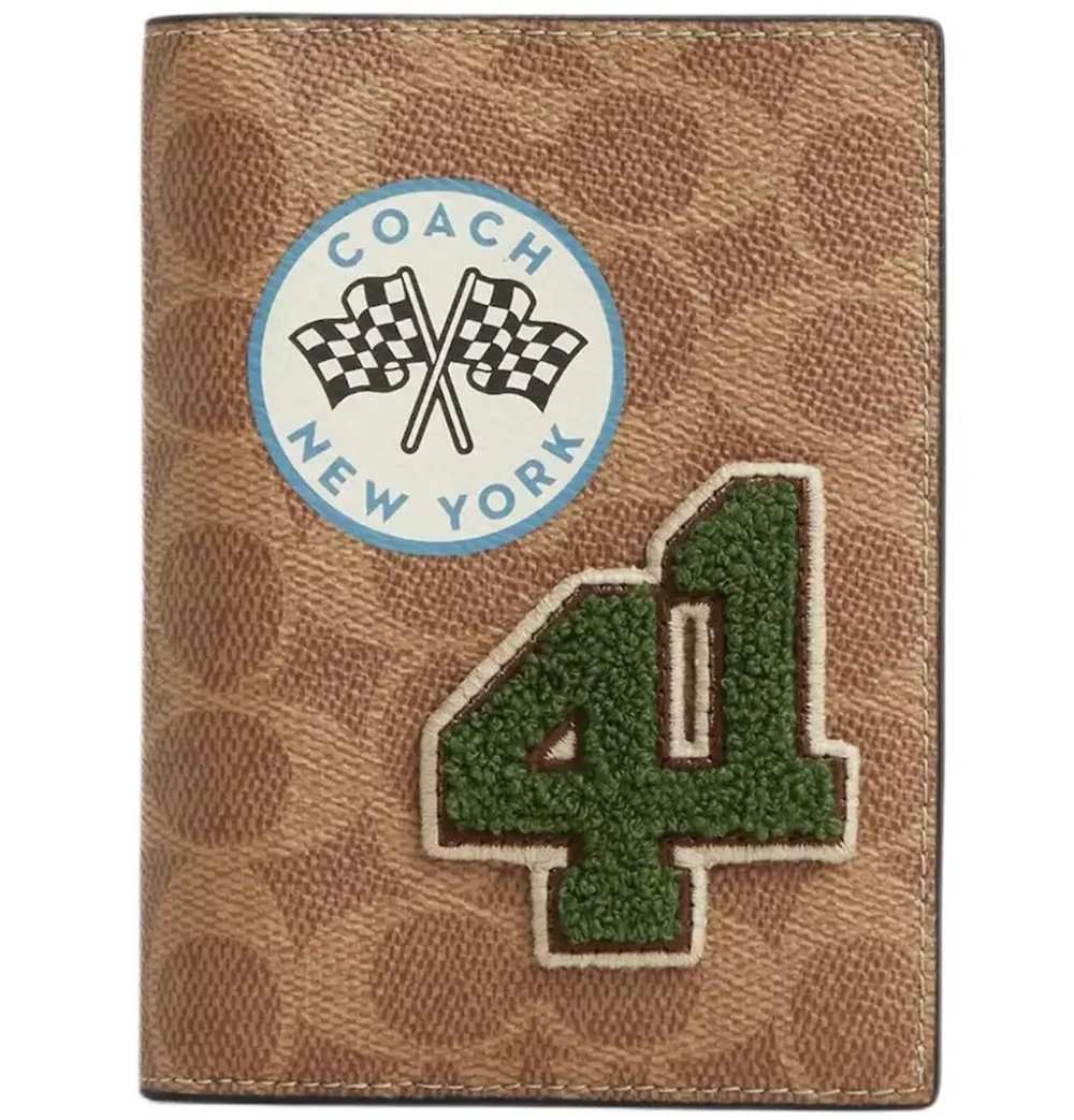 Ví Coach Mini Card Holder 'Brown' CY903-QBTAM