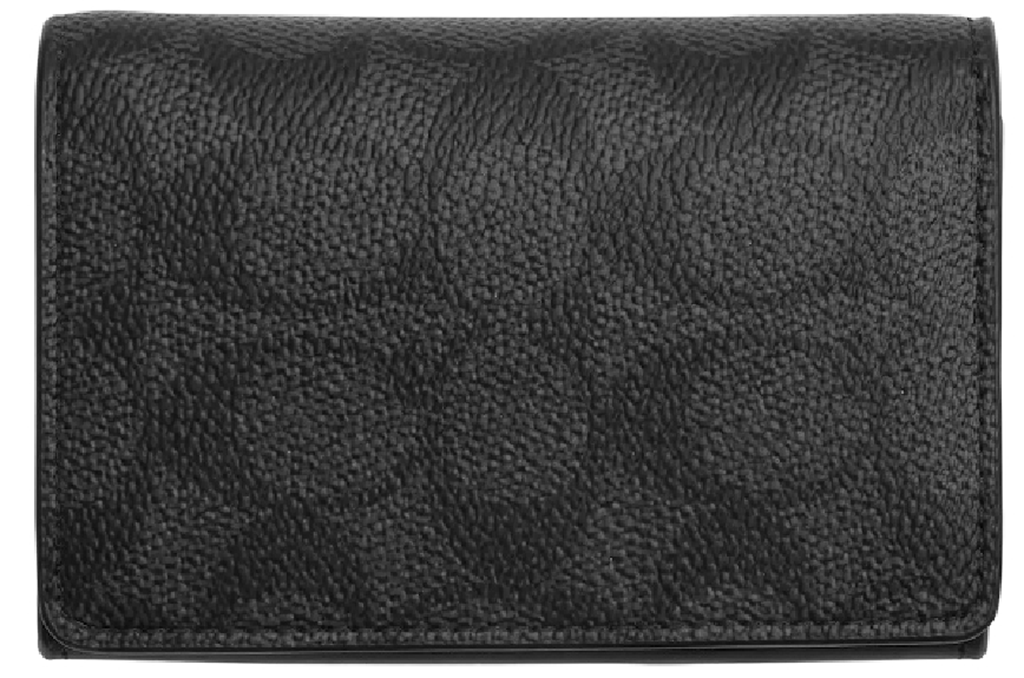 Ví Coach Business Card Case 'Black' CBN64-MI5