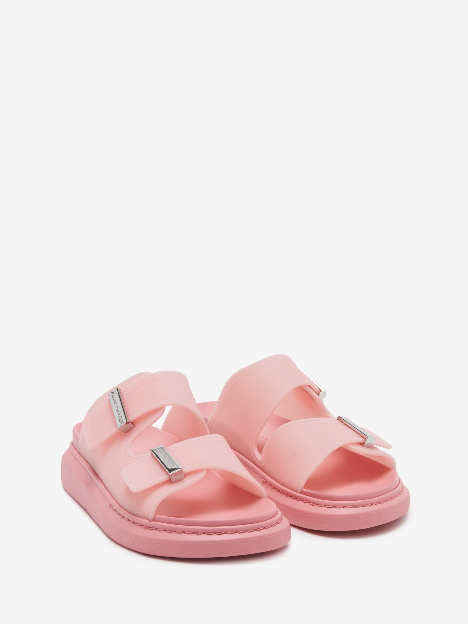 Dép Alexander McQueen Hybrid Slide 'Blossom Pink' 658063W4TM95699 - Ảnh 3