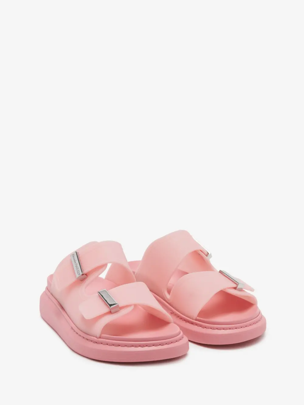Dép Alexander McQueen Hybrid Slide 'Blossom Pink' 658063W4TM95699 - Ảnh 3