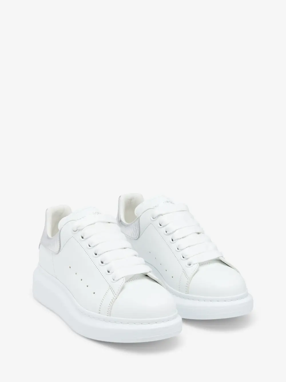 Giày Alexander McQueen Oversized Sneaker 'Silver' 553770WIAH09081 - Ảnh 3