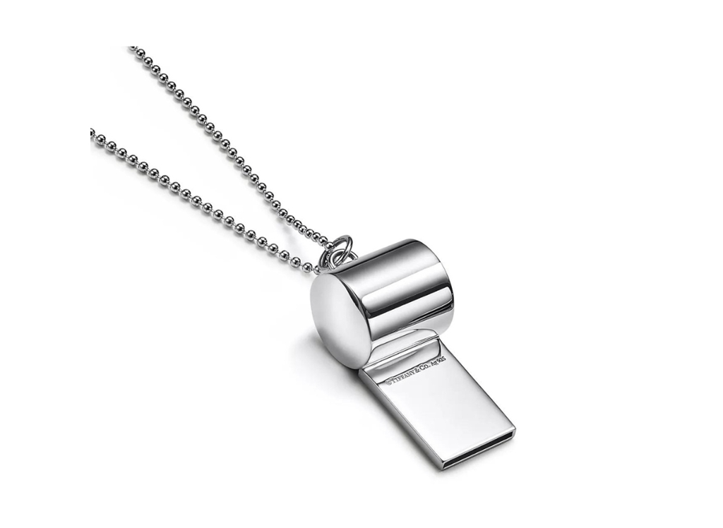Alternative view of Dây chuyền Tiffany & Co. x Nike Tiffany Whistle Pendant 'Silver' 72163826