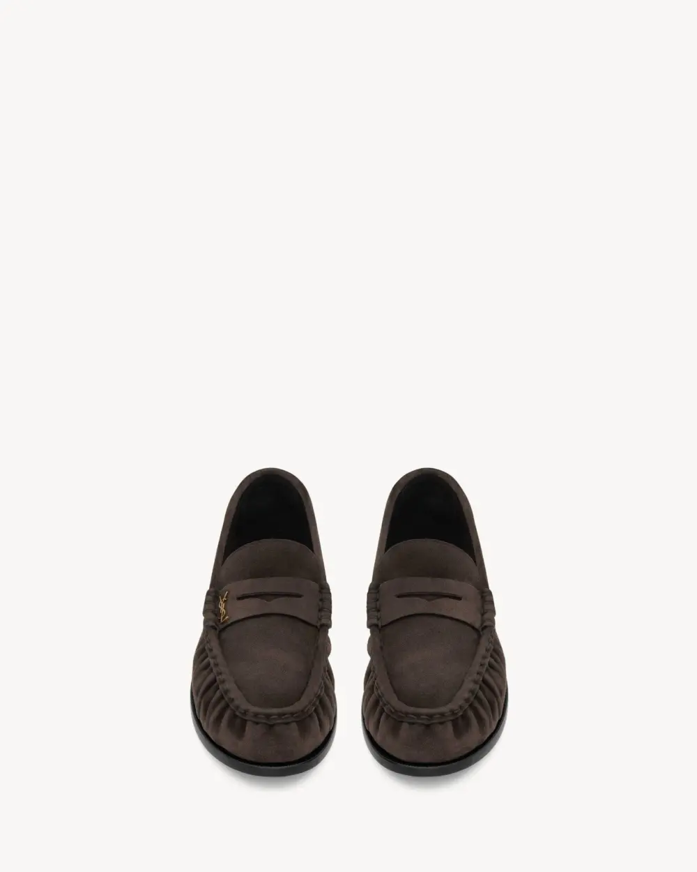Alternative view of Giày Saint Laurent Le Loafer Supple 'Chocolate' 8394712W5AC6023