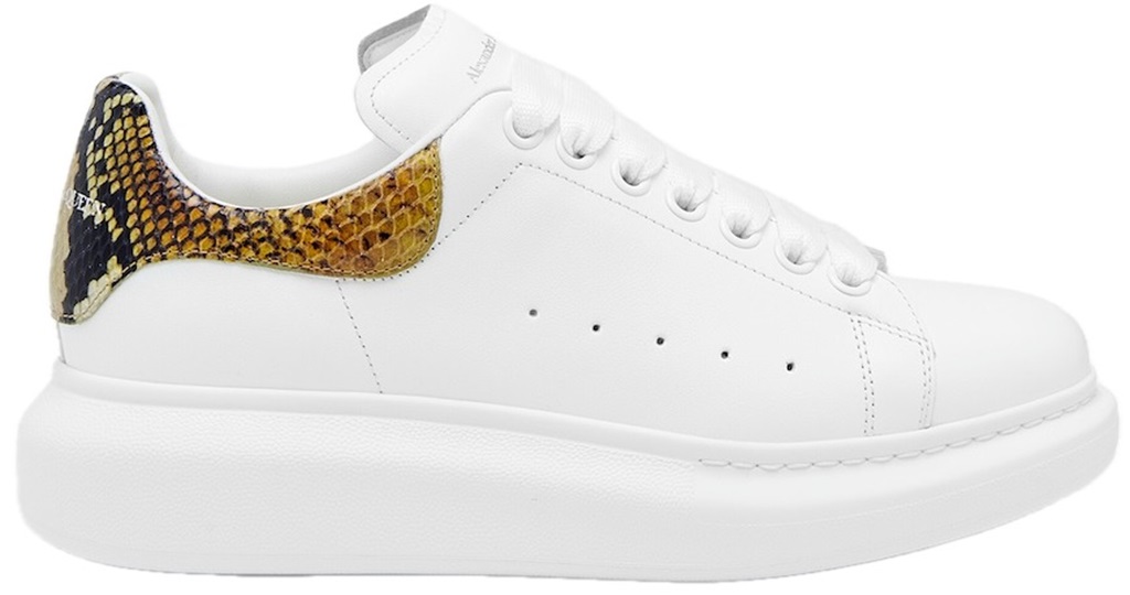 Giày Alexander McQueen Oversized Sneaker 'Natural' 553770WIAE59288