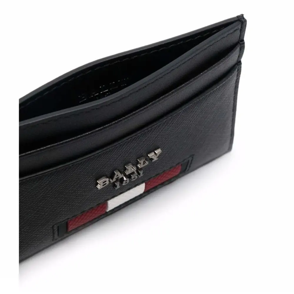 Ví Bally Wallet With Logo 'Black' 6238947 - Ảnh 3