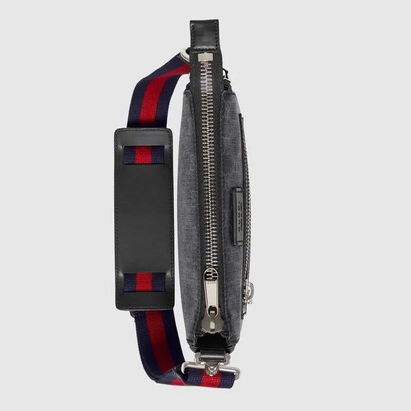 Túi Gucci GG Supreme Small Messenger Bag 'Black' 523599-K5RLN-1095 - Ảnh 5