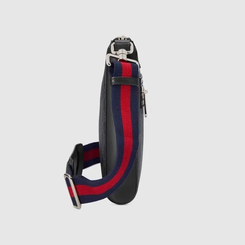 Túi Gucci GG Supreme Small Messenger Bag 'Black' 523599-K5RLN-1095 - Ảnh 6