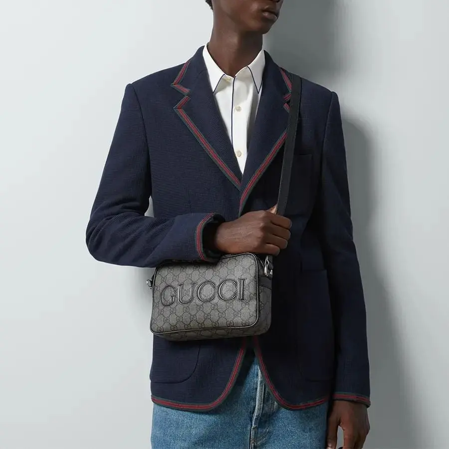 Alternative view of Túi Gucci GG Mini Shoulder Bag 'Black' 768391-FACQF-1247