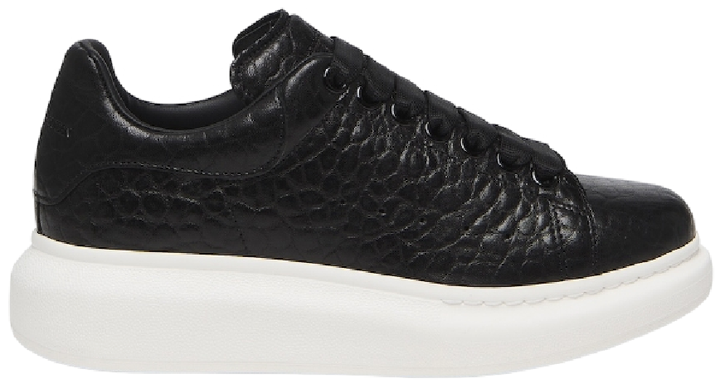 Giày Alexander McQueen Oversized Sneaker 'Black' 808173WHABE1000