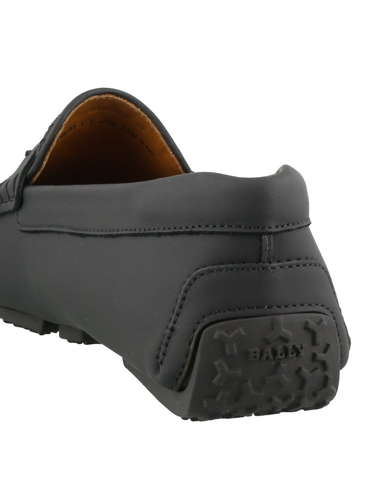 Giày Bally Pikat Leather Loafers 'Black' 6225977 - Ảnh 2