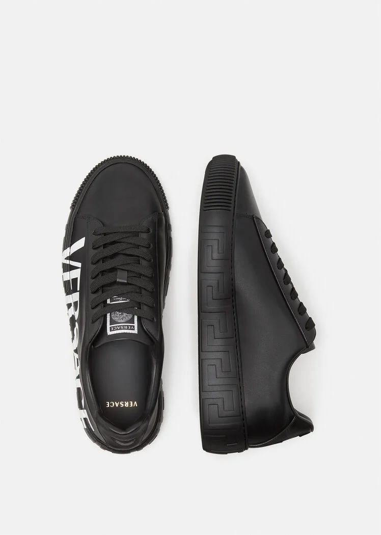 Giày Versace Greca Logo Trainers 'Black' DSU8404-DV51G-D4101 - Ảnh 5