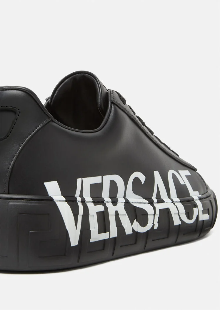 Giày Versace Greca Logo Trainers 'Black' DSU8404-DV51G-D4101 - Ảnh 4