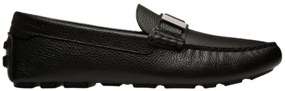 Giày Bally Kaido Grained Leather Loafers 'Black' 6309321