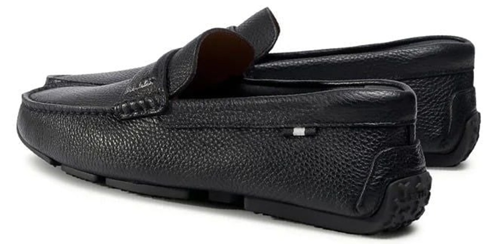 Alternative view of Giày Bally Pavel Moccasin Leather 'Black' 6234457