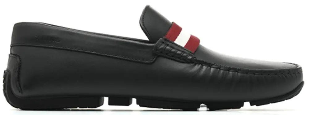 Giày Bally Perthy Smooth Leather Driver 'Black' 6306566