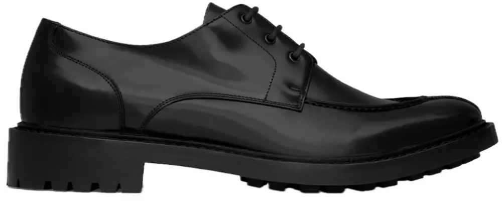 Giày Saint Laurent Lino Derbies 'Black' 838195AAEHH1000