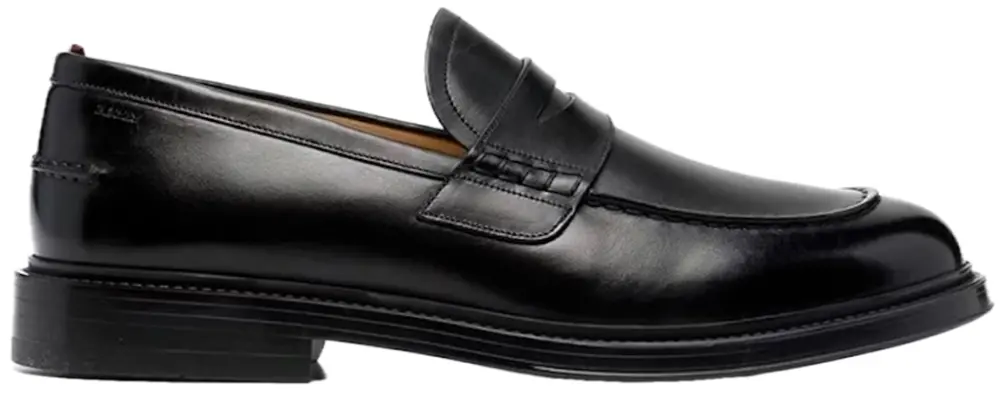 Giày Bally Nitus Leather Loafer 'Black' 6237960
