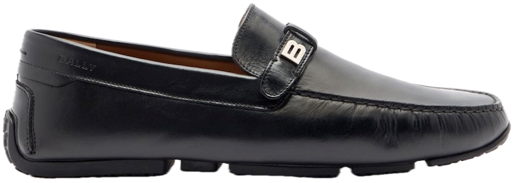 Giày Bally Pilot Driver Leather 'Black' 6311983