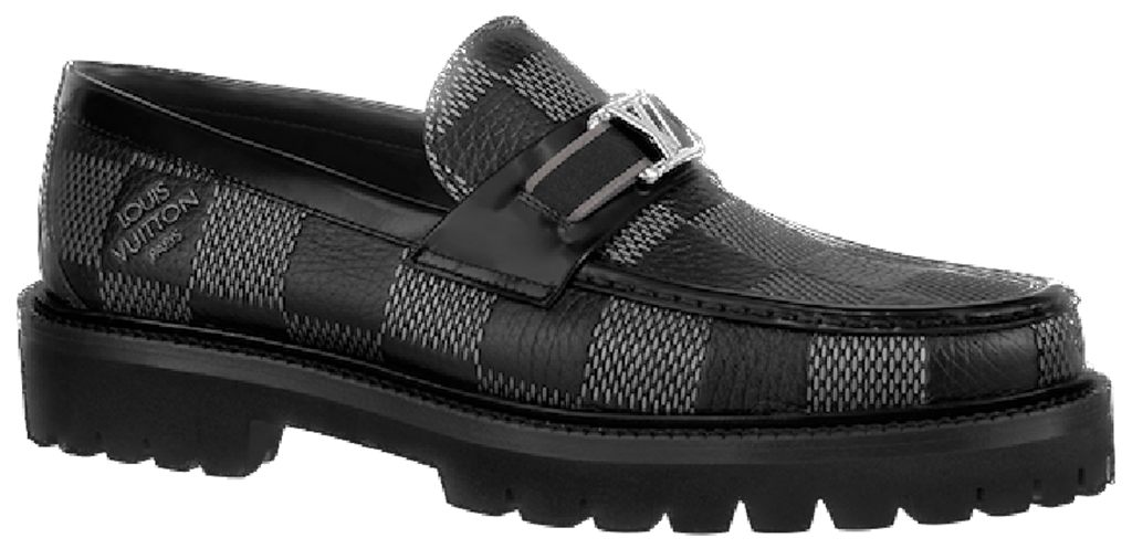Giày Louis Vuitton Major Loafer 'Black' 1AAN7B