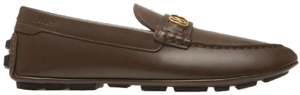 Giày Bally Moccasin Leather 'Brown' 6304972