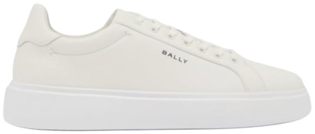 Giày Bally Leather Sneakers 'White' 6313180