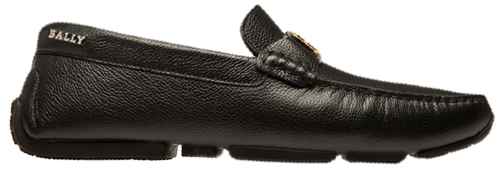 Giày Bally Moccasin Leather 'Black' 6300428