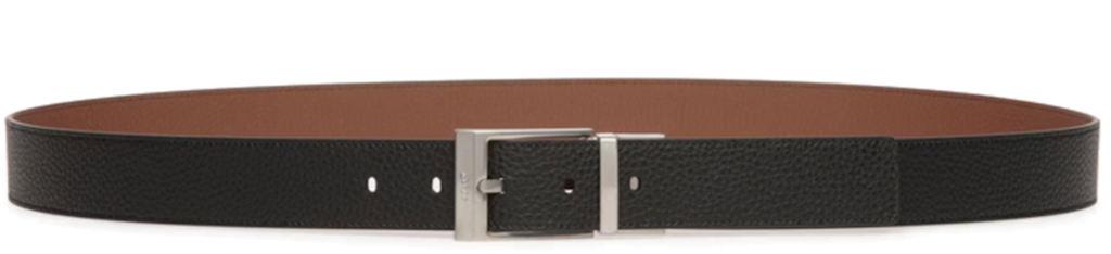 Thắt Lưng Bally Leather Belt 'Black' 6307019