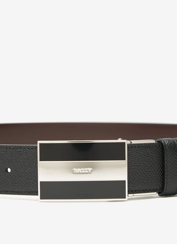 Thắt Bally Bogart Belt 'Black' 6220601 - Ảnh 3