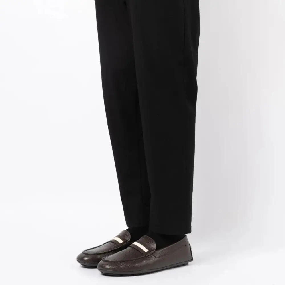 Alternative view of Giày Bally Karlos Grained Leather 'Brown' 6304974