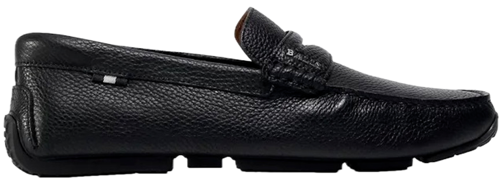 Giày Bally Pavel Moccasin Leather 'Black' 6234457