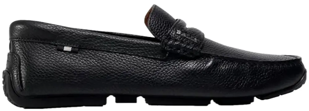 Giày Bally Pavel Moccasin Leather 'Black' 6234457