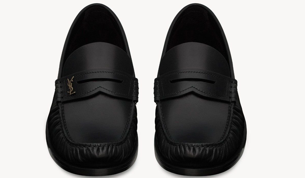 Alternative view of Giày Saint Laurent Loafers 'Black' 820648AAELH1000